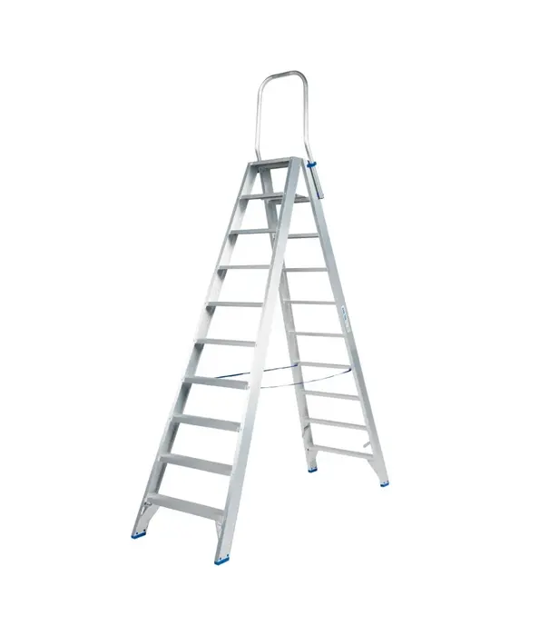 Solide Escabeau double Solide 2 x 10 marches DT10