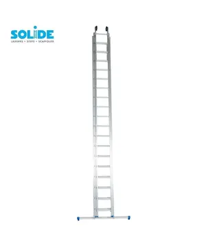 Solide Leiter 3x18 Sprossen