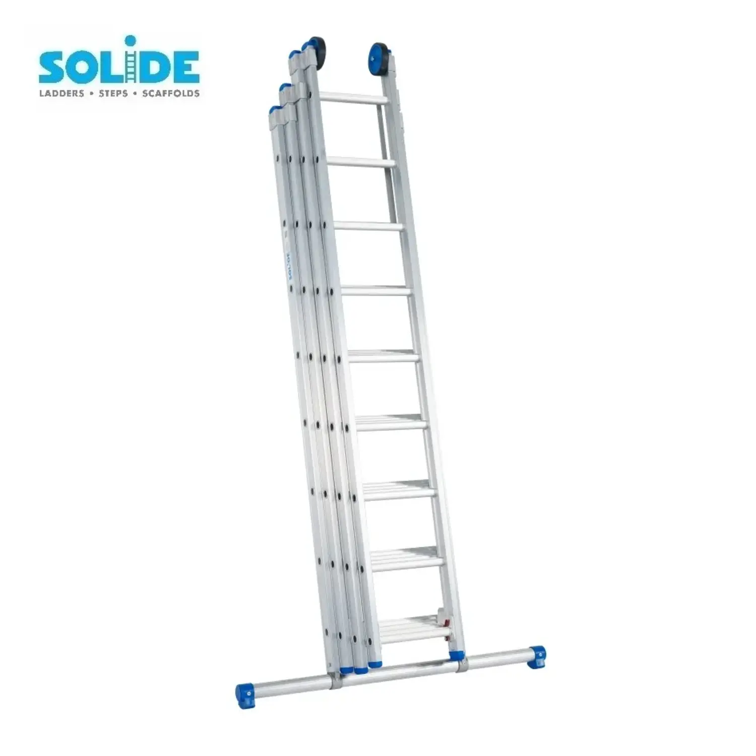 Krause Stabilo Aluminium-Schiebeleiter einteilig Sprossenanzahl 2 x 9 Arbeitshöhe 5 5 m kaufen