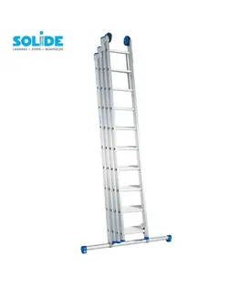 Solide 4-delige schuifladder 4x9 sporten