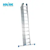 Solide Schiebeleiter 4-teilig 4x10 Sprossen