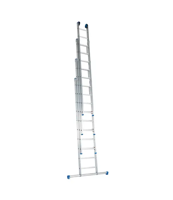 Solide Solide Schiebeleiter 4-teilig 4x10 Sprossen