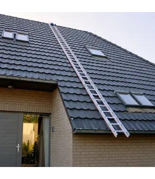 Solide échelle de toit set 9 m