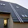 Solide échelle de toit set 9 m