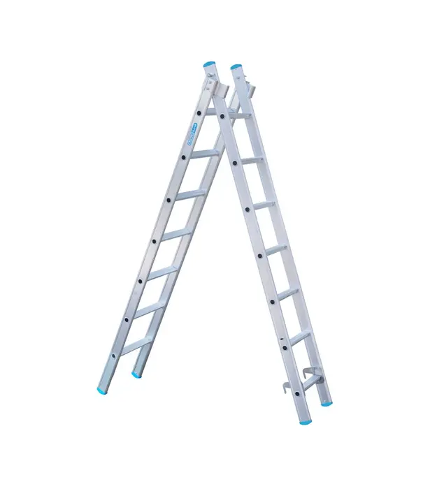 Eurostairs Eurostairs Mehrzweckleiter 2-teilig 2x7 Sprossen
