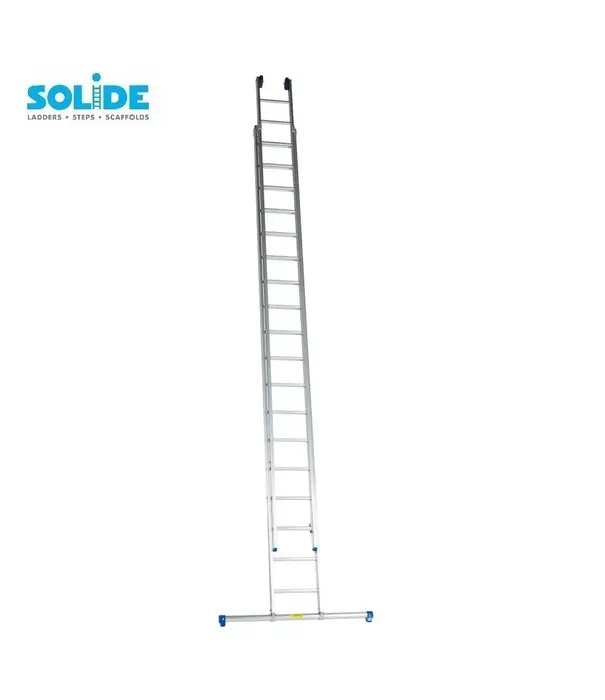 Solide Solide 2-delige ladder 2x24 sporten recht met stabilisatiebalk