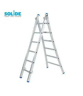 Solide omvormbare ladder 2x6 sporten