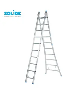 Échelle transformable 2 plans Solide 2x10 échelons
