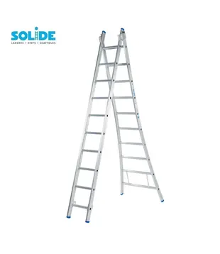 Échelle transformable 2 plans Solide 2x10 échelons