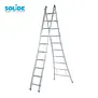 Solide Mehrzweckleiter 2x10 Sprossen