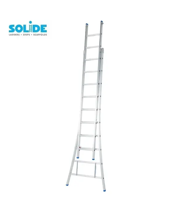 Solide Échelle transformable 2 plans Solide 2x10 échelons