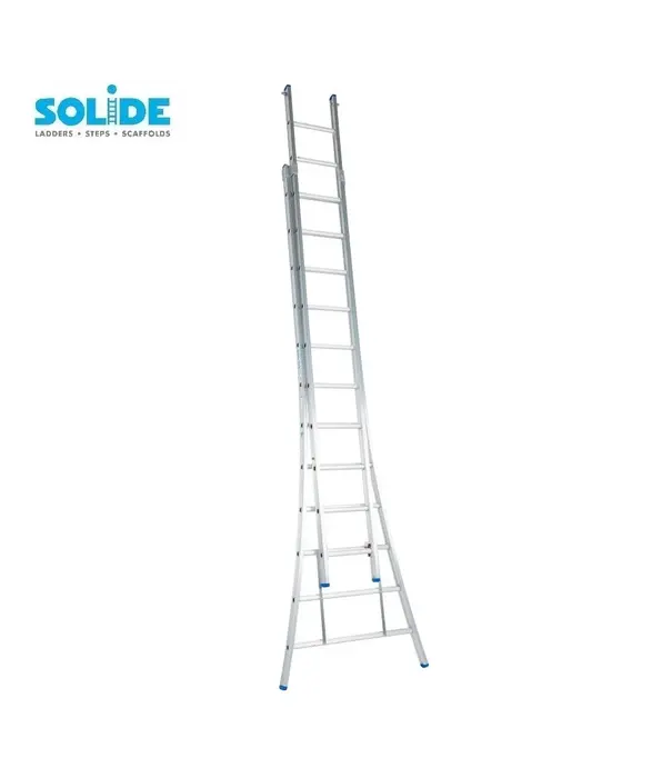 Solide Solide Mehrzweckleiter 2x12 Sprossen