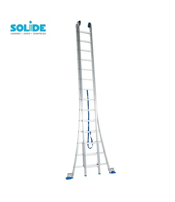 Solide Échelle transformable 2 plans Solide 2x14 échelons