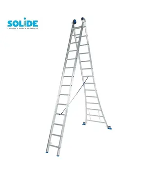 Échelle transformable 2 plans Solide 2x14 échelons
