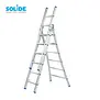 Solide omvormbare ladder 3x6 sporten