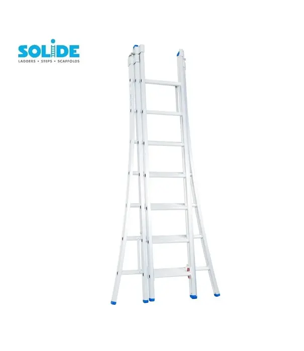 Solide Solide Mehrzweckleiter 3x7 Sprossen