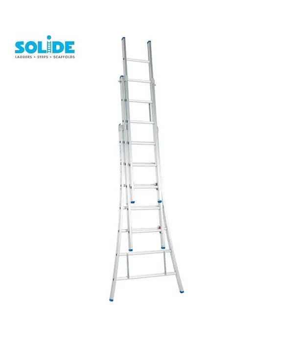 Solide Solide Mehrzweckleiter 3x7 Sprossen