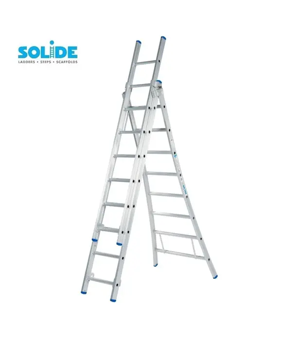Solide Solide Mehrzweckleiter 3x8 Sprossen