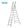 Échelle transformable 3 plans Solide 3x8 échelons