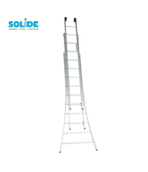 Solide Solide Mehrzweckleiter 3x10 Sprossen