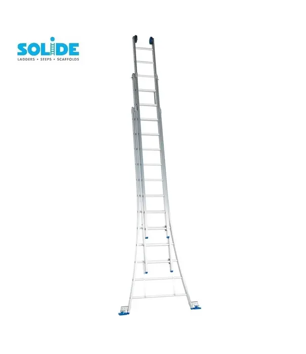 Solide Solide Mehrzweckleiter 3x12 Sprossen
