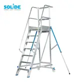 Solide mobiele bordestrap 7 treden MBT07