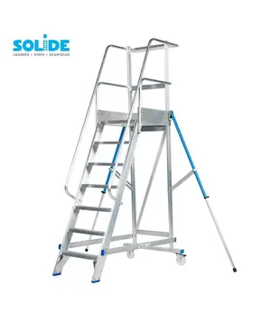 Solide mobiele bordestrap 7 treden MBT07