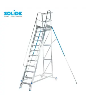 Solide mobiele bordestrap 12 treden MBT12
