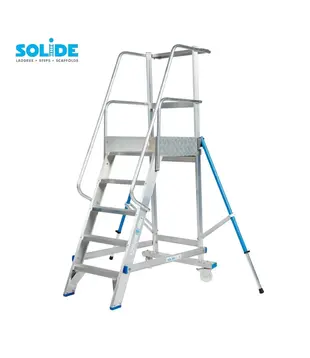 Solide mobiele bordestrap 5 treden MBT05