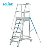 Solide mobiele bordestrap 6 treden MBT06
