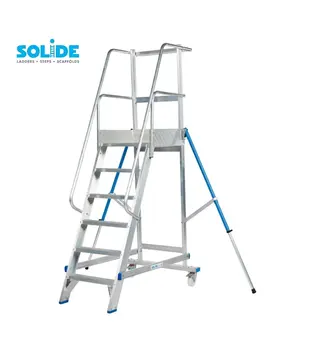 Solide mobiele bordestrap 6 treden MBT06