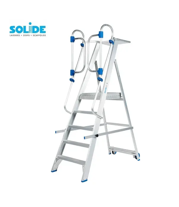 Solide Solide plooibaar mobiel platform 5 treden PMP05
