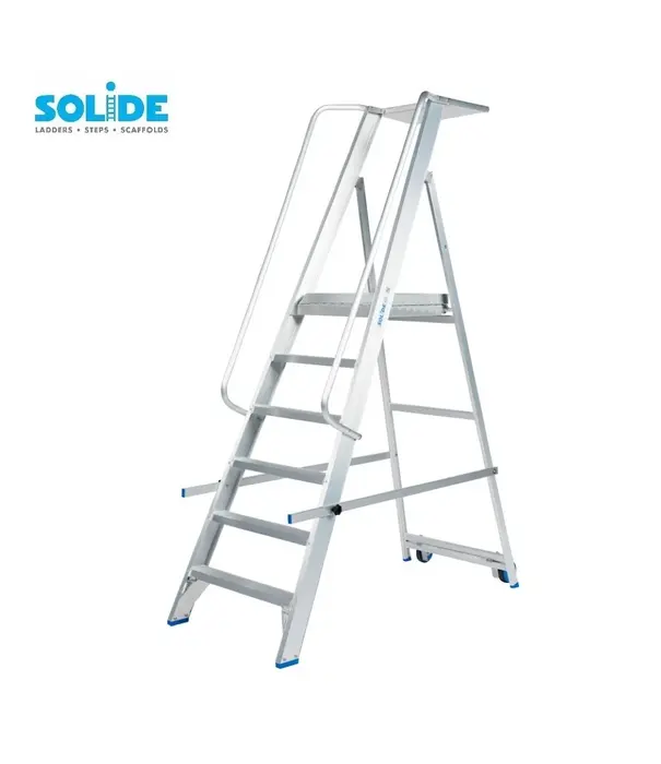 Solide Solide plateforme mobile pliable 6 marches PMP06