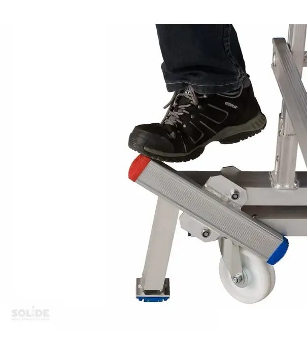 Solide Solide plooibaar mobiel platform 10 treden PMP10