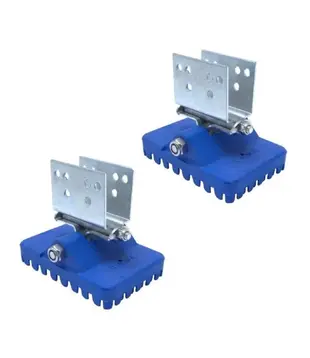 Solide pivoterende laddervoeten (2 stuks)