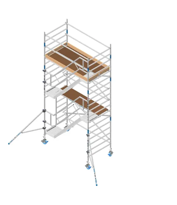ASC Échafaudage d'escalier ASC 135x190 - 6 m hauteur de travail