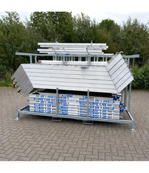 EuroScaffold Rack de stockage pour échafaudage d'escalier