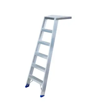 Eurostairs voegtrap stukadoorstrap 6 treden