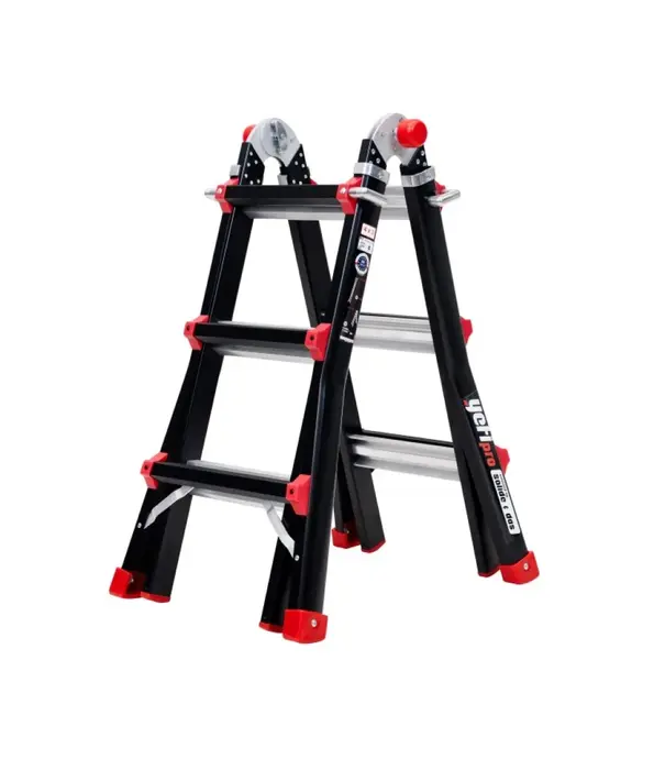 Solide Échelle télescopique Yeti Pro 4x3
