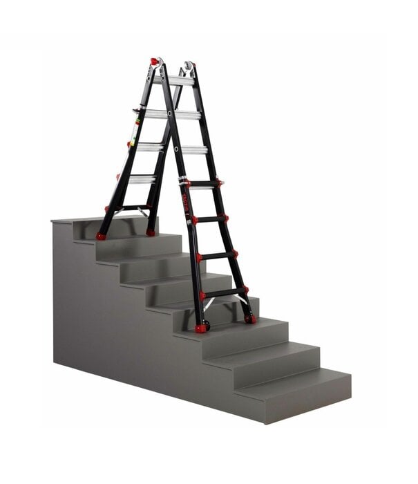 BigOne BigOne TacTic Gelenk-Teleskopleiter 4x4
