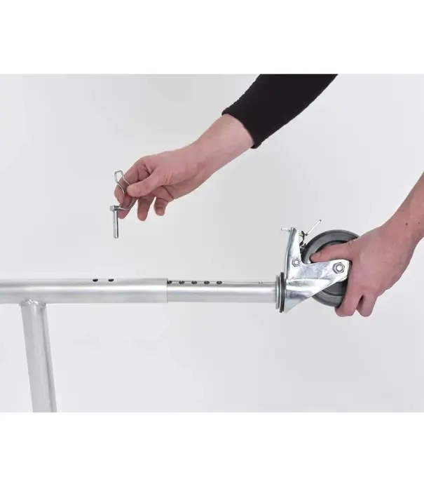 Altrex Altrex RS 34 steigerwielen 125 mm verstelbaar | Set 2 stuks