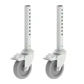 Altrex RS 34 steigerwielen 125 mm verstelbaar | Set 2 stuks
