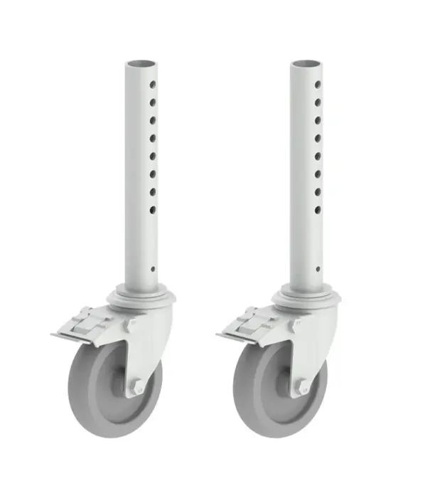 Altrex Altrex RS 34 steigerwielen 125 mm verstelbaar | Set 2 stuks