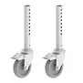 Altrex RS 34 steigerwielen 125 mm verstelbaar | Set 2 stuks