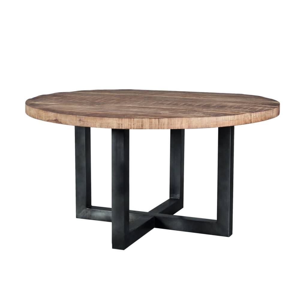 Verwonderend Ronde Tafel Mango - Zwarte Poot - Maison et Moi WT-53