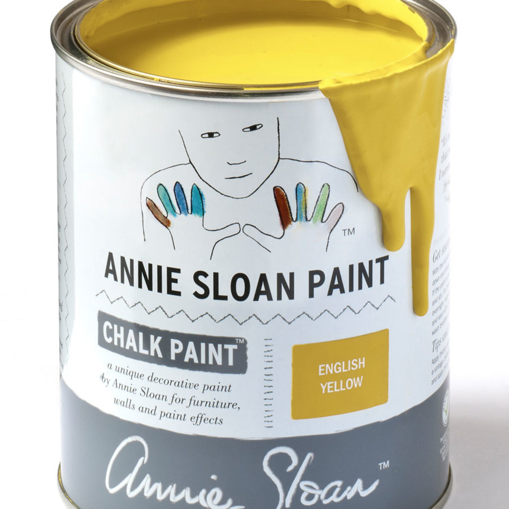 Annie Sloan Annie Sloan Chalk Paint English Yellow 1l - 120ml