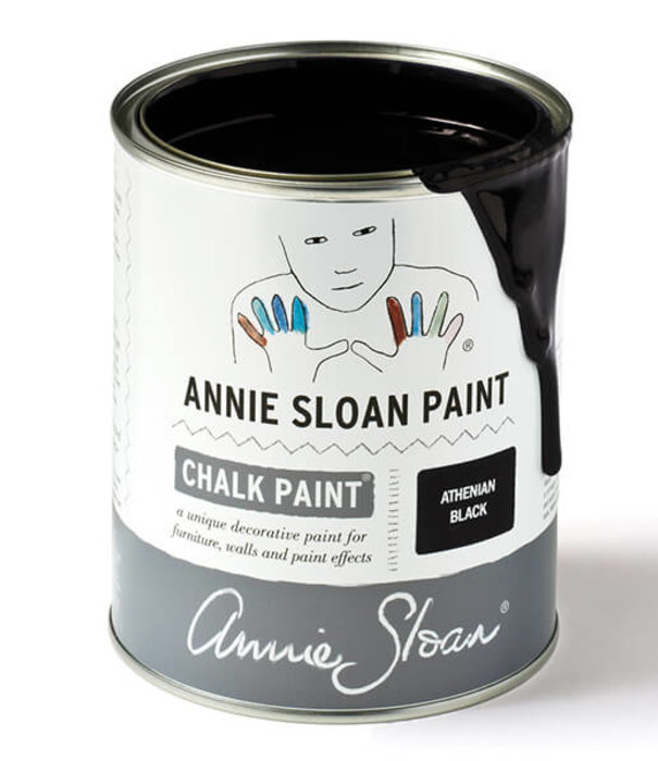 Annie Sloan Athenian Black 1l -  500ml - 120ml: