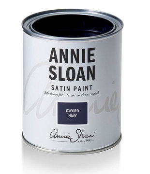 Annie Sloan Satin Paint Oxford Navy 750ml