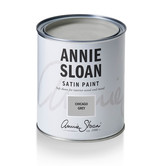 Annie Sloan Satin Paint Chicago Grey 750ml