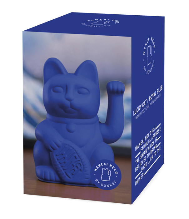 Lucky Cat | Royal Blue